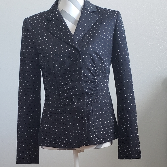 LAFAYETTE 148 NEW YORK BLACK BLAZER - Picture 1 of 8
